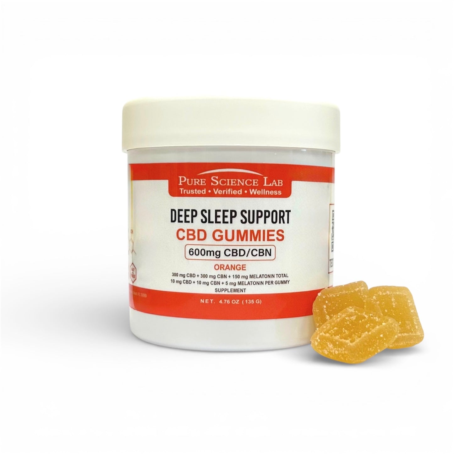 CBD + CBN + Melatonin Gummies | Deep Sleep Support