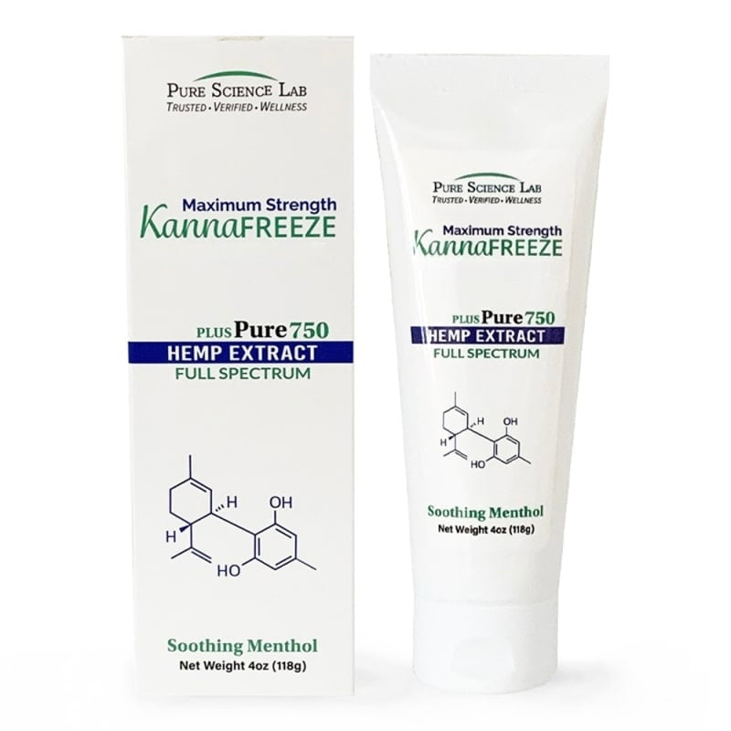 KannaFreeze CBD Topical Muscle and Joint Cream