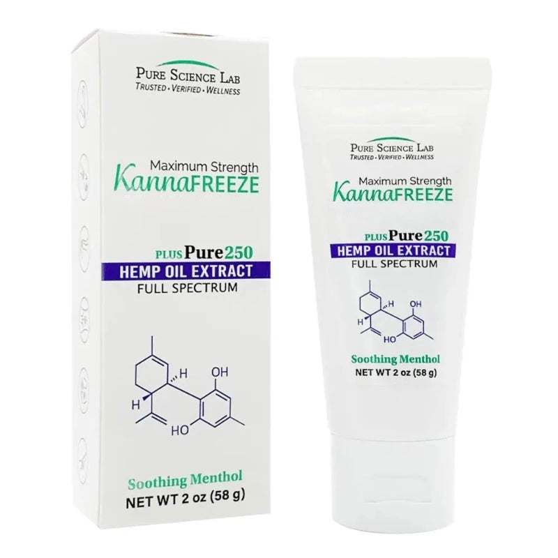 KannaFreeze CBD Topical Muscle and Joint Cream