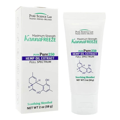 KannaFreeze CBD Topical Muscle and Joint Cream