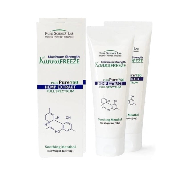 KannaFreeze CBD Topical Muscle and Joint Cream