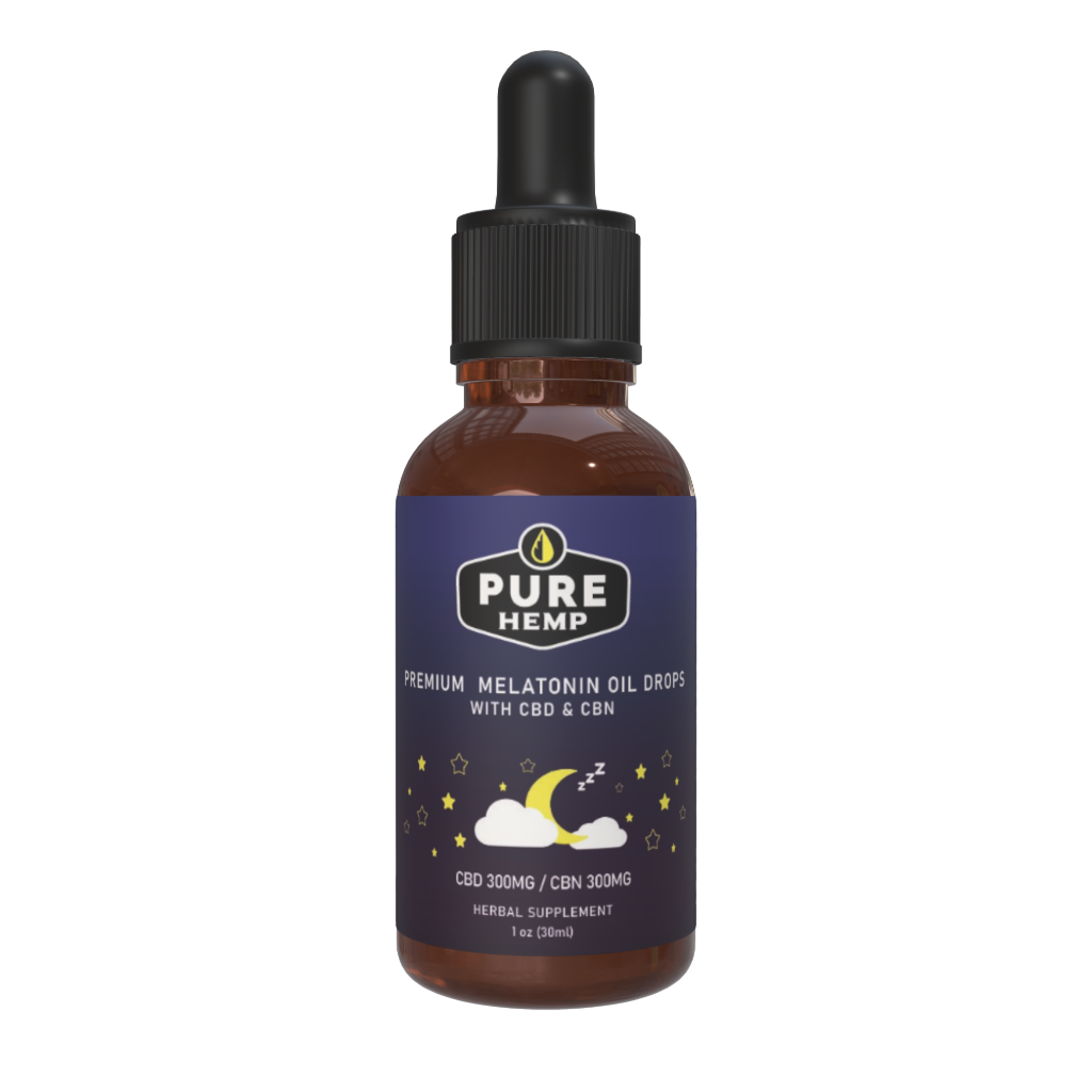 Night Time Melatonin Oil with CBD & CBN