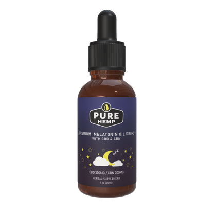 Night Time Melatonin Oil with CBD & CBN