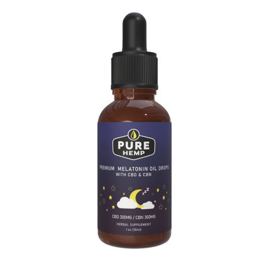 Night Time Melatonin Oil with CBD & CBN