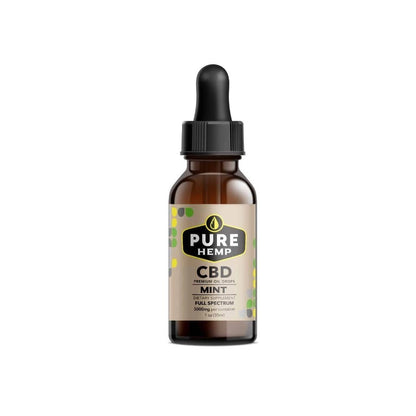 Pure Hemp Full Spectrum CBD Oil (1000-5000mg)