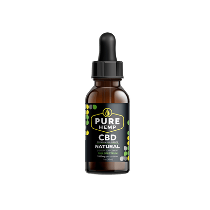 Pure Hemp Full Spectrum CBD Oil (1000-5000mg)