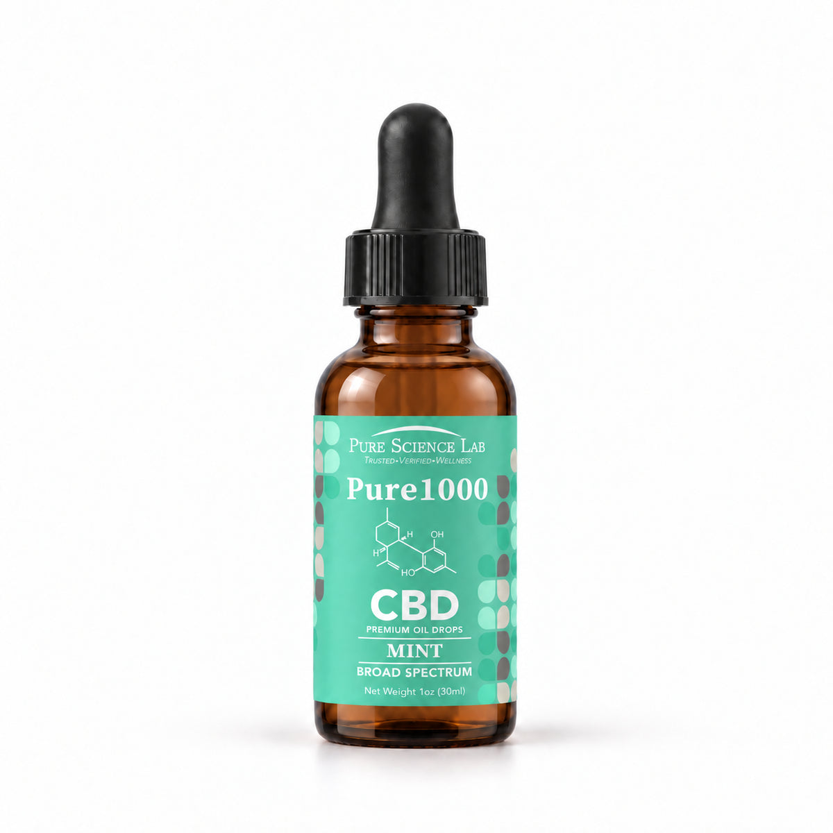 Broad Spectrum CBD Oil Tincture (1000-6000mg)