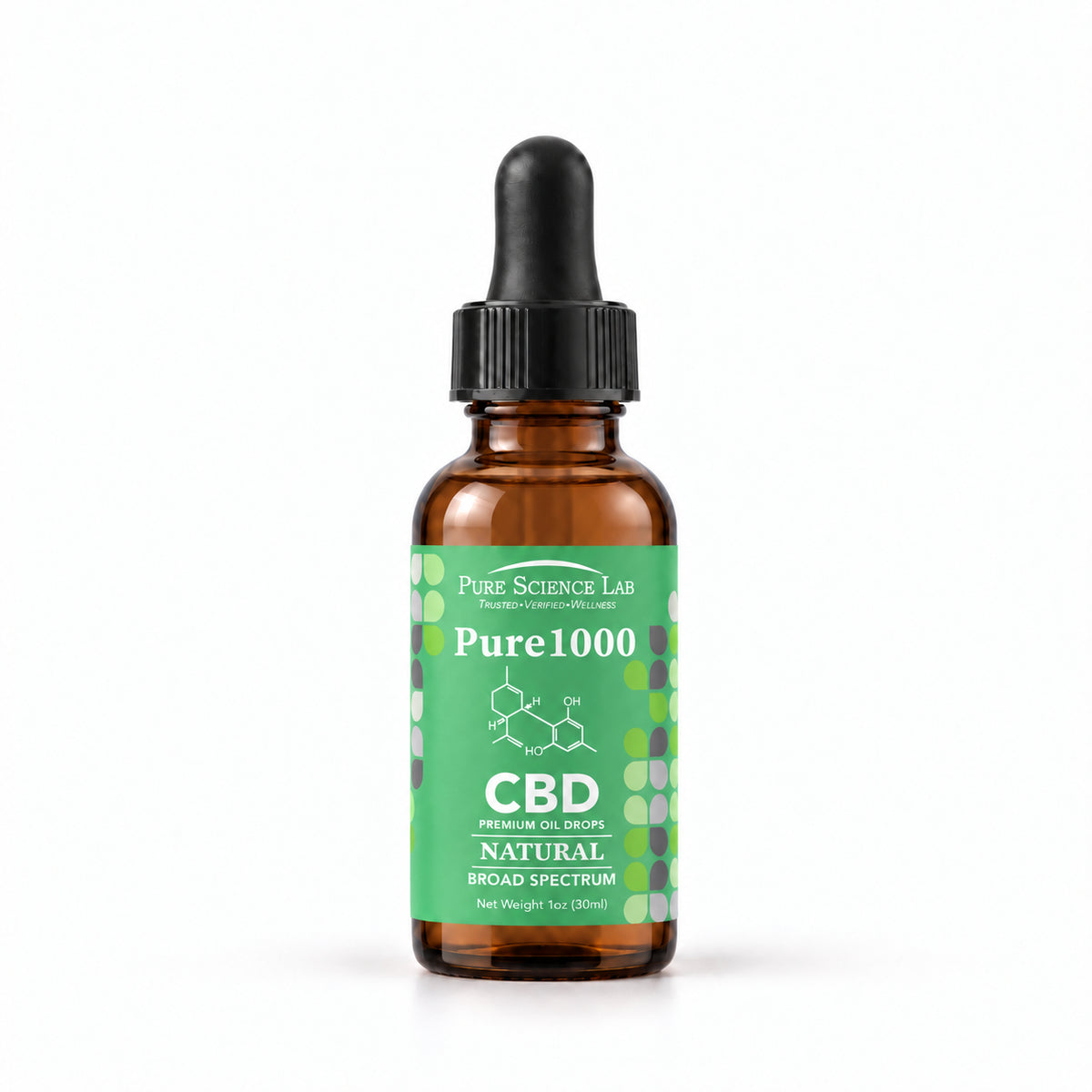 Broad Spectrum CBD Oil Tincture (1000-6000mg)