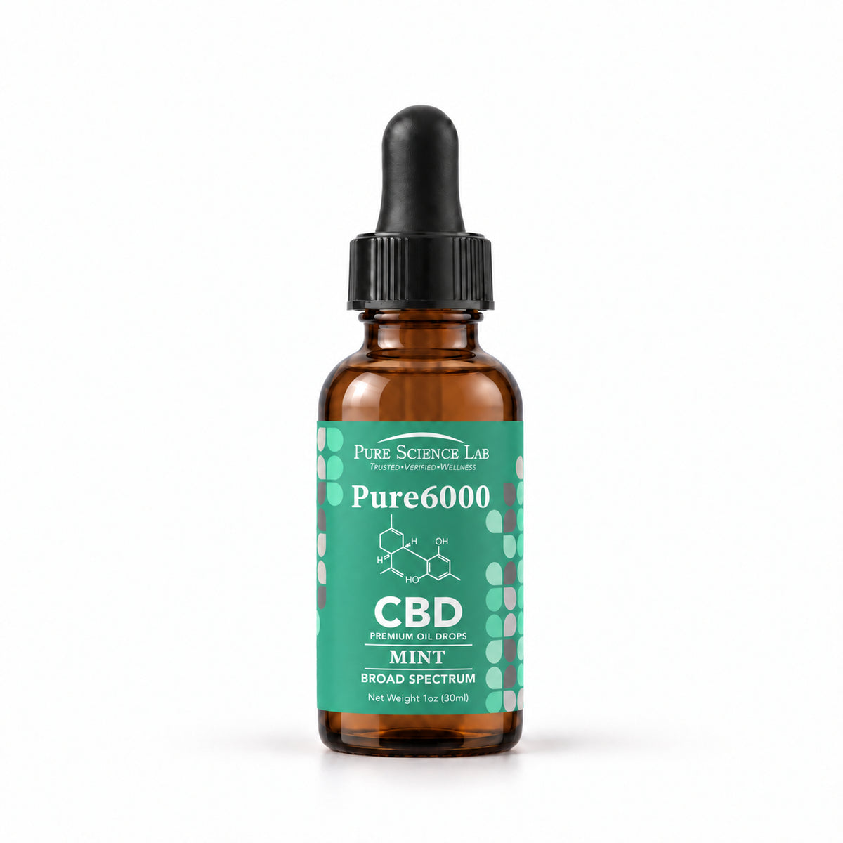 Broad Spectrum CBD Oil Tincture (1000-6000mg)