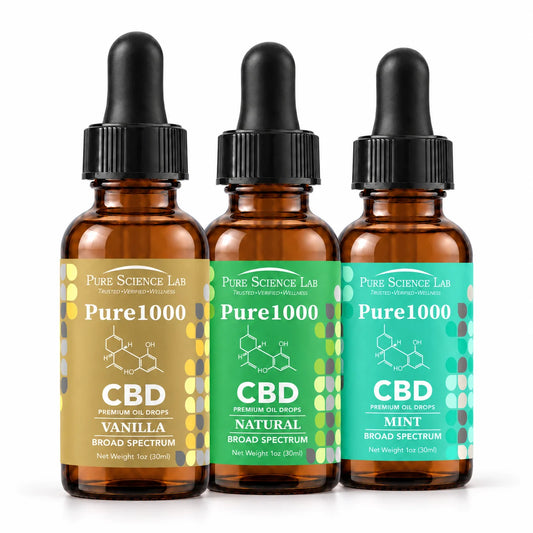 Broad Spectrum CBD Oil Tincture (1000-6000mg)